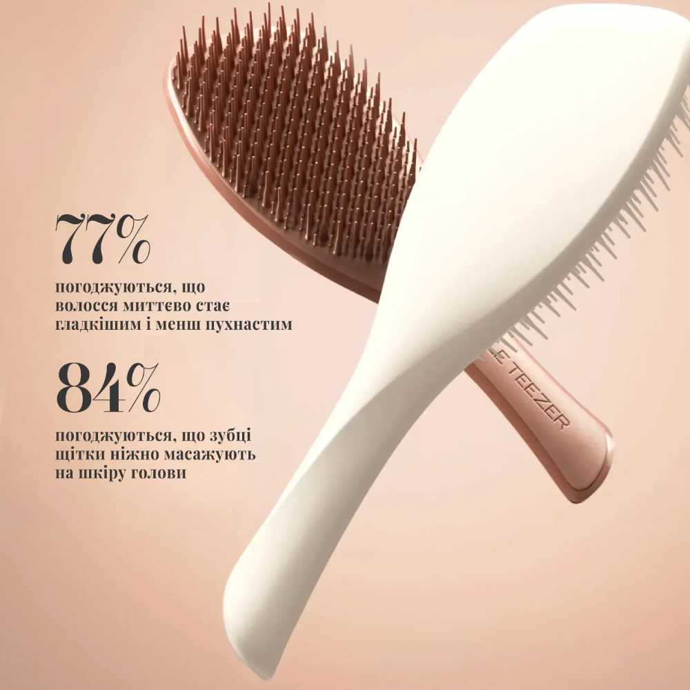 TANGLE TEEZER The Complete Carebrush Halo White - Щітка для волосся - фото №6 TANGLE TEEZER The Complete Carebrush Halo White - Щітка для волосся - фото №6